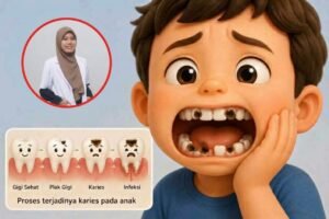 Gigi Berlubang Tak Selalu Sakit, Ini Risiko Menurut Dokter Gigi UM