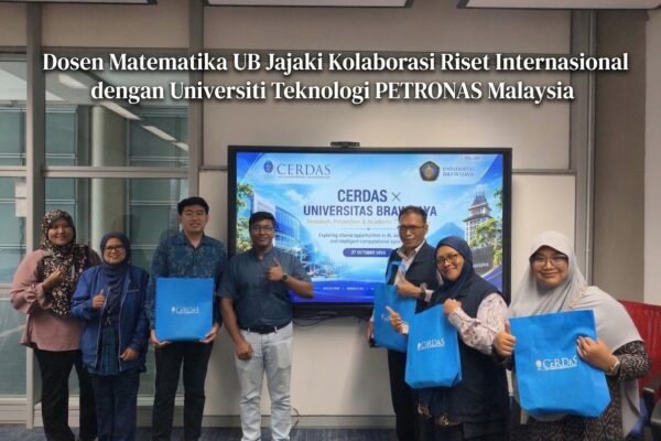 Dosen Matematika UB Jajaki Kolaborasi Riset Internasional dengan Universiti Teknologi PETRONAS Malaysia