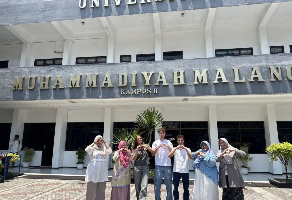 Kelas Internasional Fisioterapi UMM, Mahasiswa Belajar Langsung Bersama Mahasiswa Italia