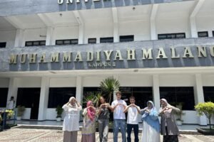 Kelas Internasional Fisioterapi UMM, Mahasiswa Belajar Langsung Bersama Mahasiswa Italia