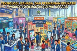Teknologi, Bahasa, dan Permainan Edukatif Warnai Pameran Akademik UM 2026