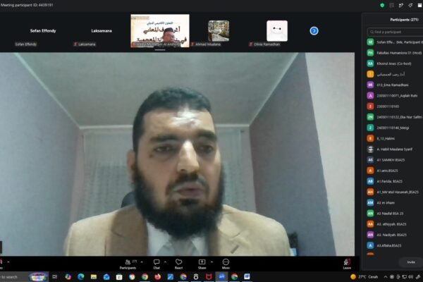 Satu Huruf Bisa Mengubah Makna, Mahasiswa BSA UIN Maliki Belajar Semantik Bahasa Arab dari Profesor Mesir