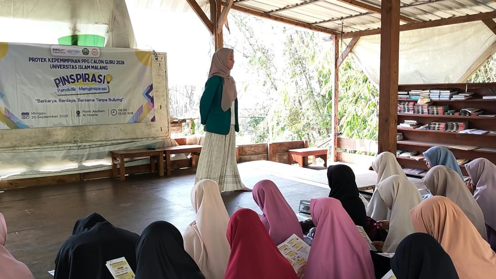 Mahasiswa PPG UNISMA Ajak Anak Panti Asuhan Lawan Bullying Lewat Kreativitas dan Kewirausahaan