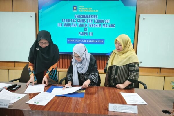FST UIN Maliki dan FMIPA UII Perkuat Sistem Penjaminan Mutu Akademik