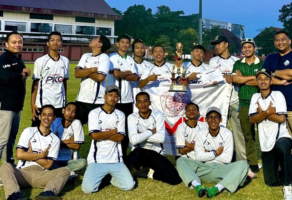 Latihan Tiga Hari, Rugby PKO UMM Rebut Juara Tiga di Surabaya