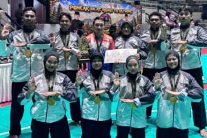 Tim Tapak Suci Mahasiswa UMM Raih Juara 1 di Kompetisi Internasional Pencak Silat