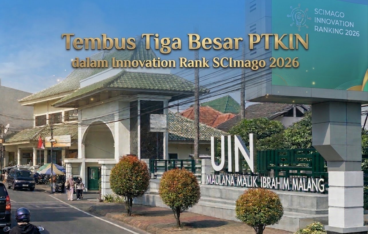 UIN Malang Tembus Tiga Besar PTKIN dalam Innovation Rank SCImago 2026